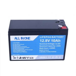 12,8V 10Ah Electric Scooter Solar Battery Lithium-Ion Battery Lifepo4 Επαναφορτιζόμενη μπαταρία ιόντων λιθίου