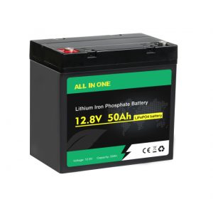 ALL IN ONE Lifepo4 Μπαταρία 12v 50ah Deep Cycle