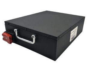 ελαφριά μπαταρία ιόντων λιθίου 24V50Ah με επικοινωνία RS4835 για ρομπότ AGV
