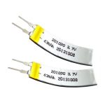 Προσαρμοσμένη μπαταρία LiPO 3.7V 43mAH